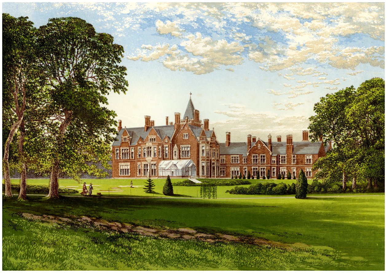萨里（Surrey）的巴格肖特公园（Bagshot Park），康诺特公爵的住所，建于1880年。 作者 不明