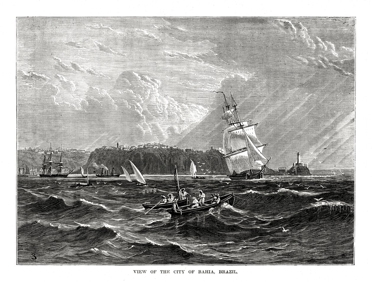 巴西，巴伊亚州，1877年 作者 不明
