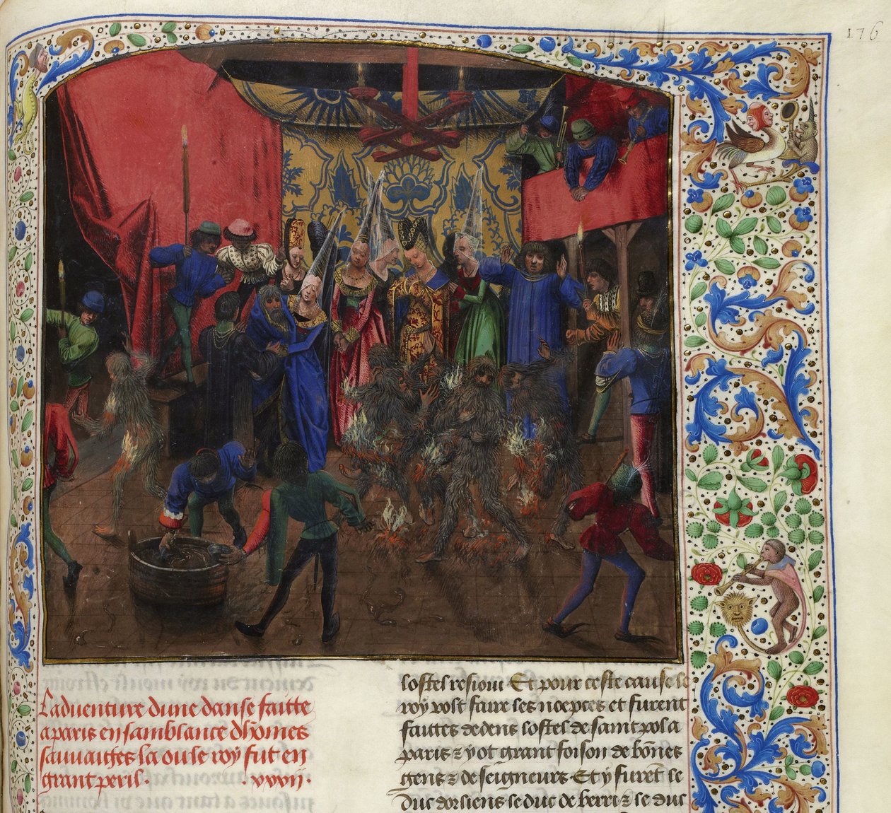 Ball des Ardents，约1470-1475。 作者 不明