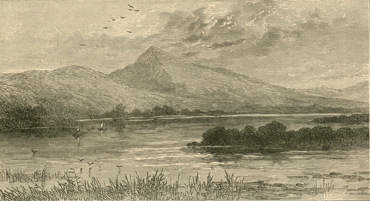 巴拉湖（Bala Lake），1898年。 作者 不明