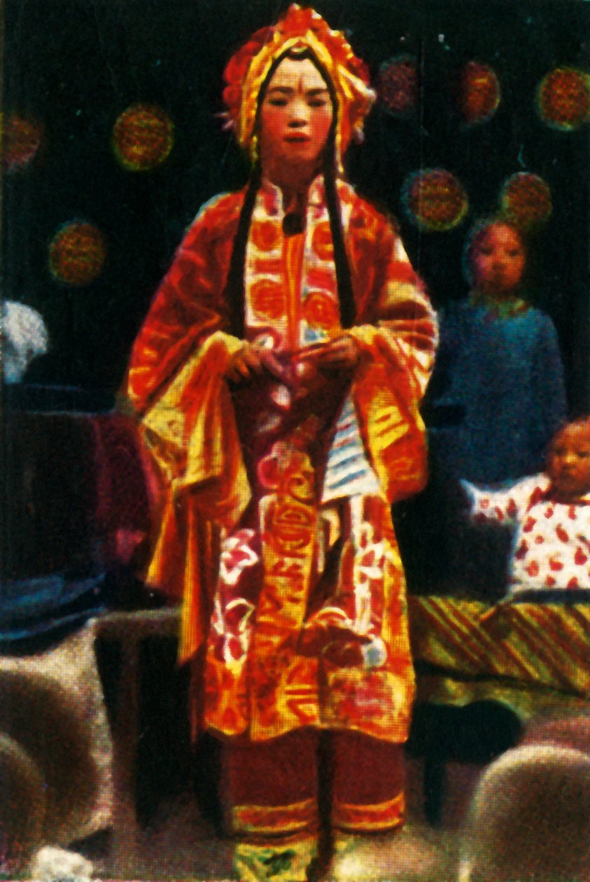 中国民谣歌手，c1928。 作者 不明
