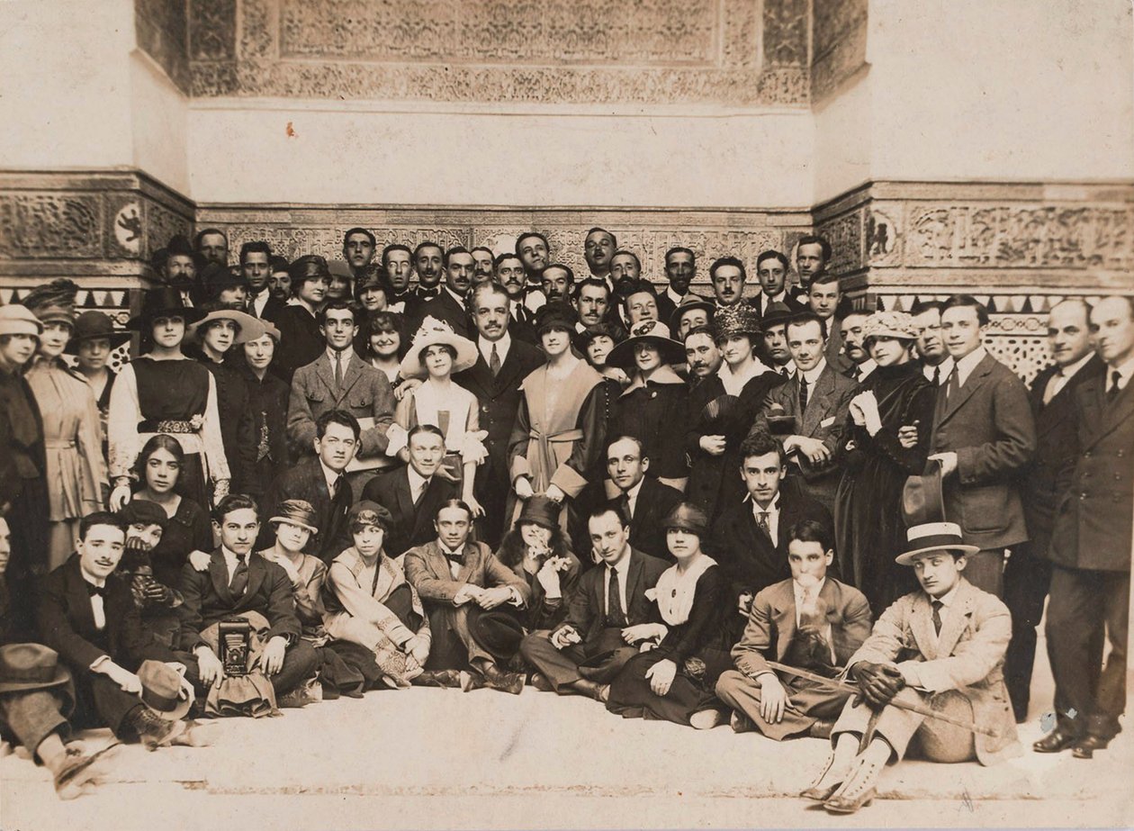 1916年西班牙塞维利亚的芭蕾舞团 作者 不明