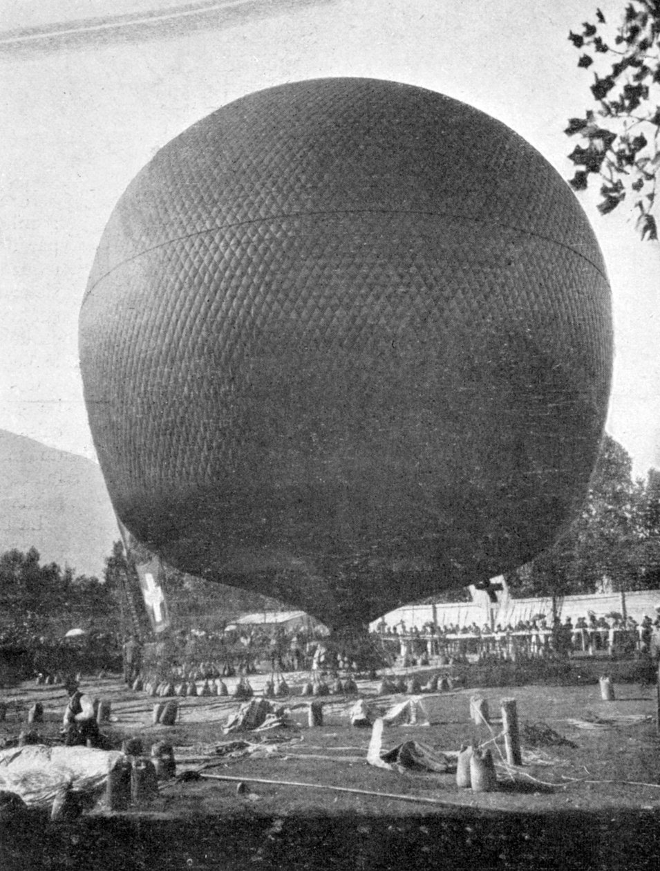 气球，1888年 作者 不明