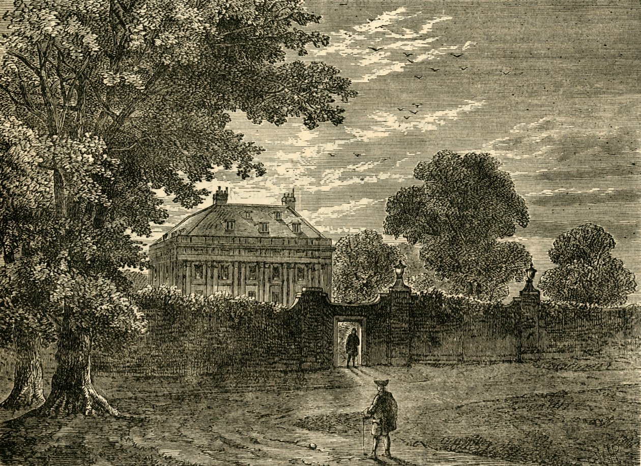 1750年的巴尔姆斯庄园（Balmes House），建于1876年。 作者 不明