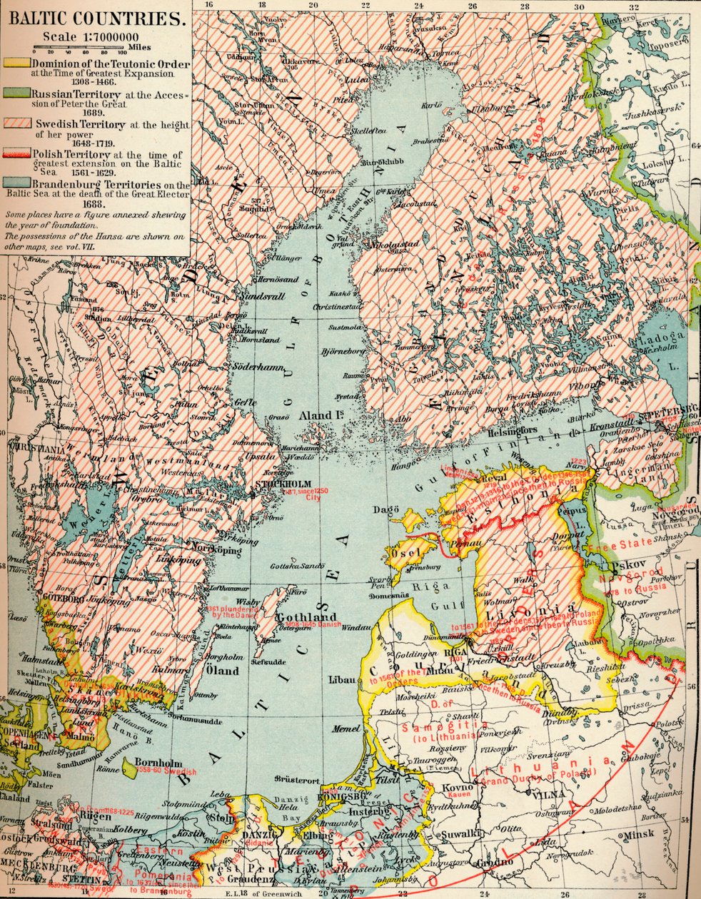 波罗的海国家，1907年左右，1907年 作者 不明