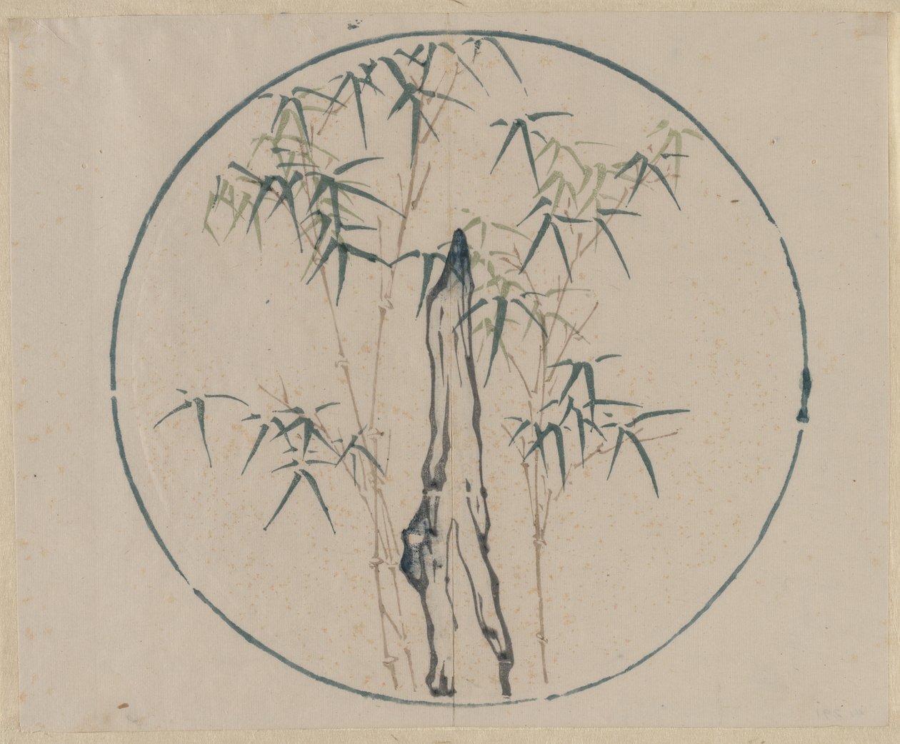竹与岩，1368-1644年。 作者 不明
