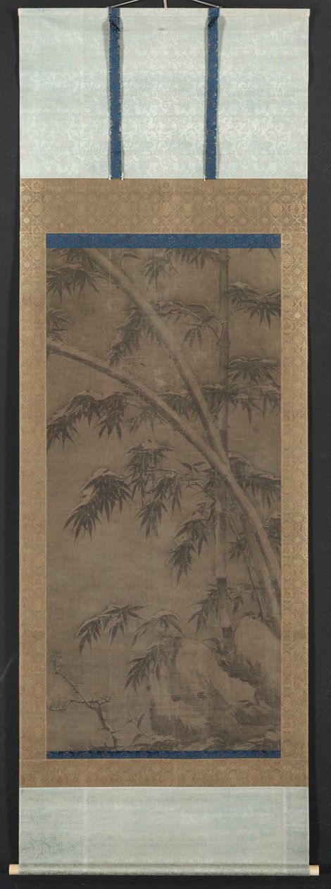 四个季节的竹子：冬季，1279年至1368年。 作者 不明