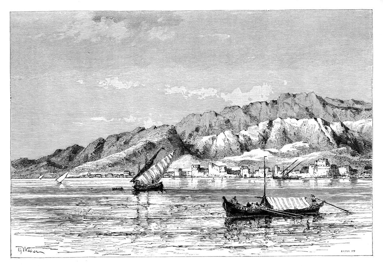 1895年，伊朗阿巴斯港（Bandar-e Abbas） 作者 不明