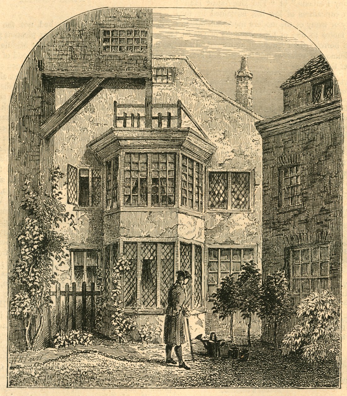 班戈宫（Bangor House），1818年，1897年。 作者 不明