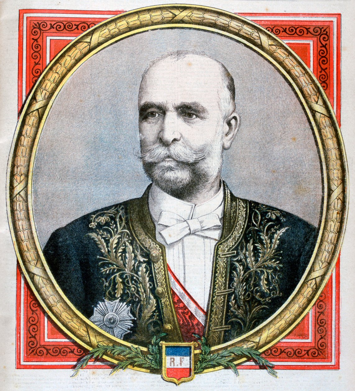 1894年，法国驻伦敦大使库尔男爵（Baron de Courcel） 作者 不明