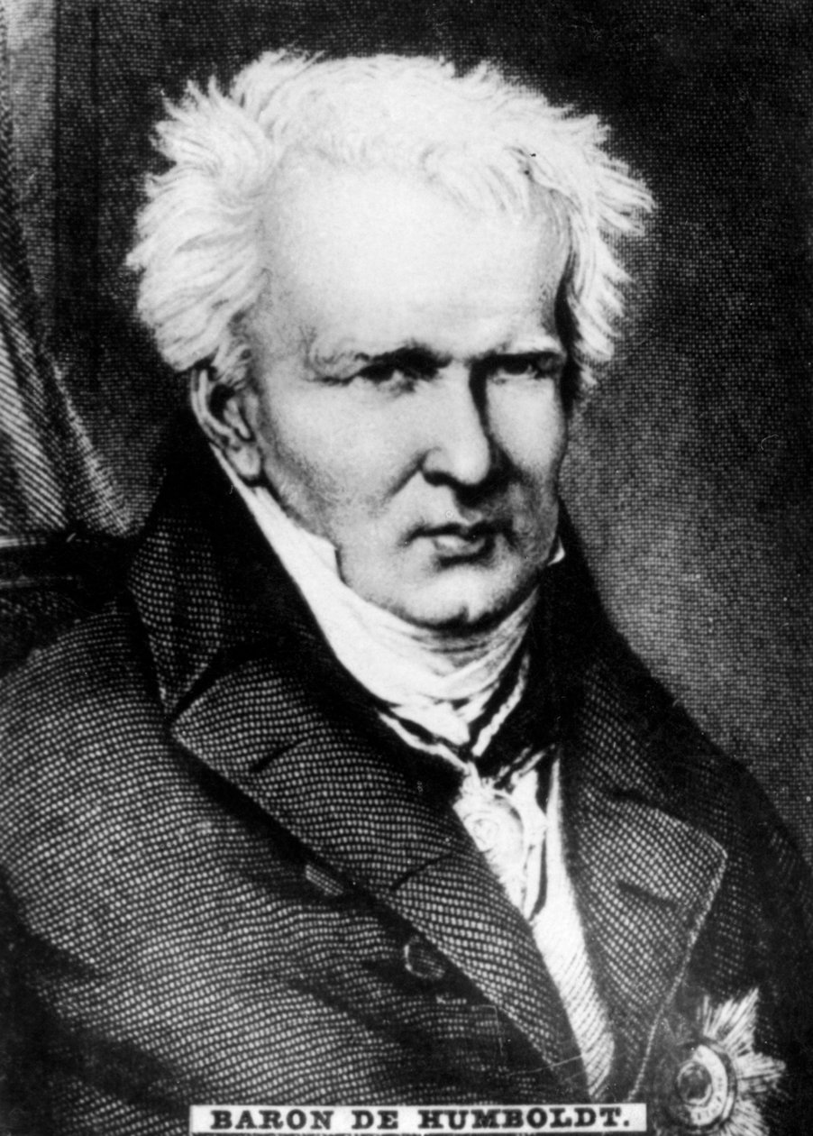 洪堡男爵（Baron de Humboldt），1769年至1859年，1920年代 作者 不明