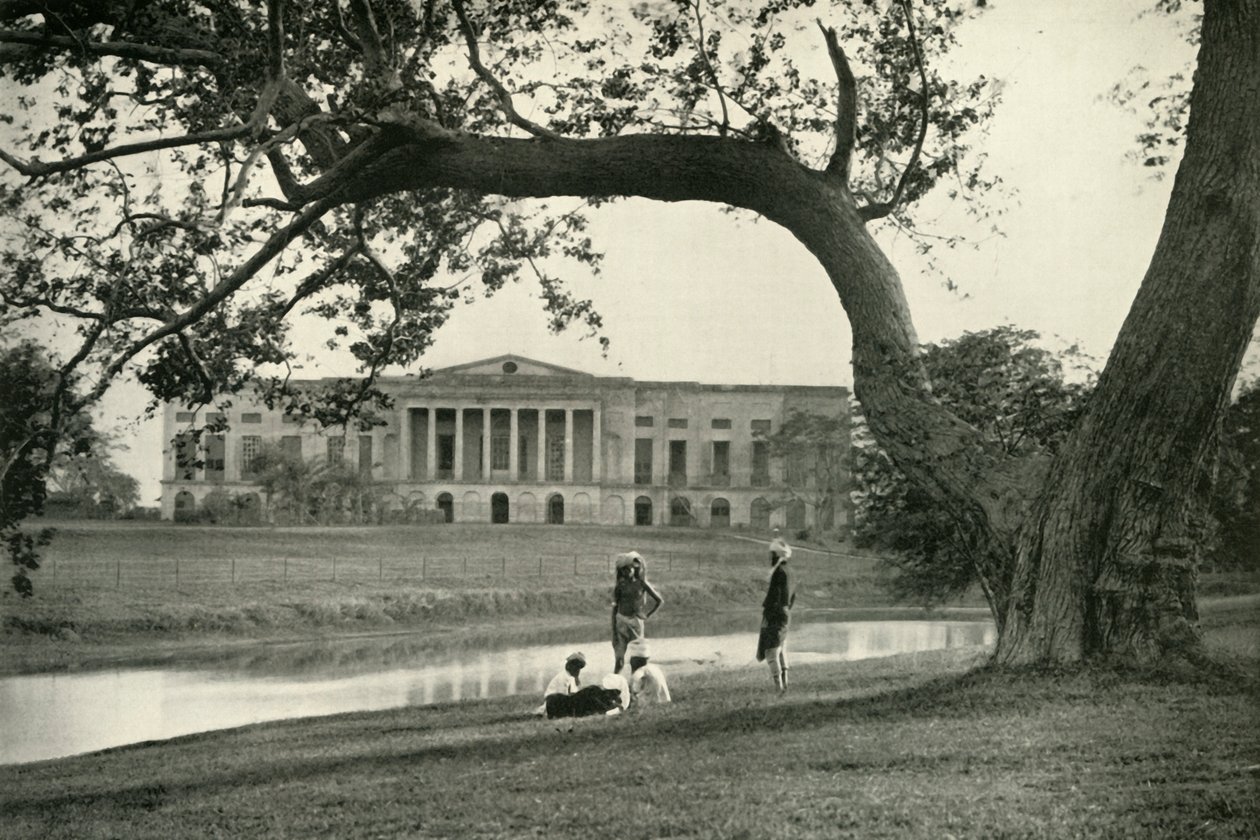 1870年，北线，巴拉克波里楼（Barrackpore House），1870年，1925年。 作者 不明