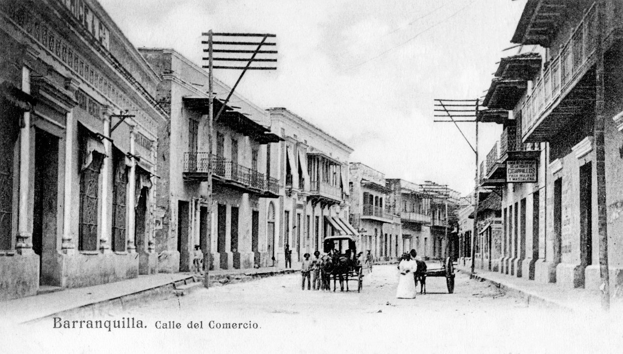哥伦比亚巴兰基亚（Barranquilla），c1900年代 作者 不明