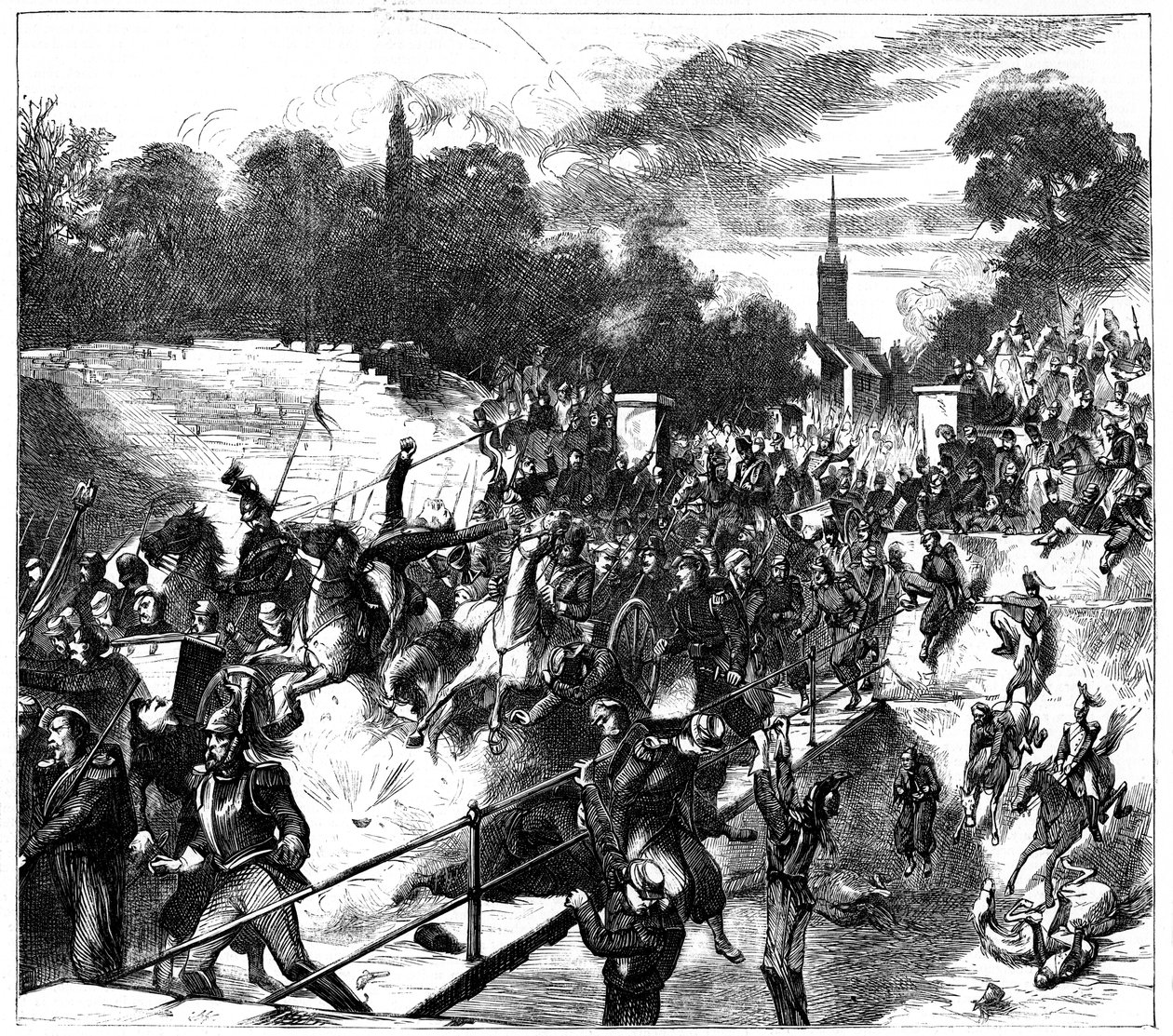 1870年9月1日，法普战争，法国轿车战争 作者 不明