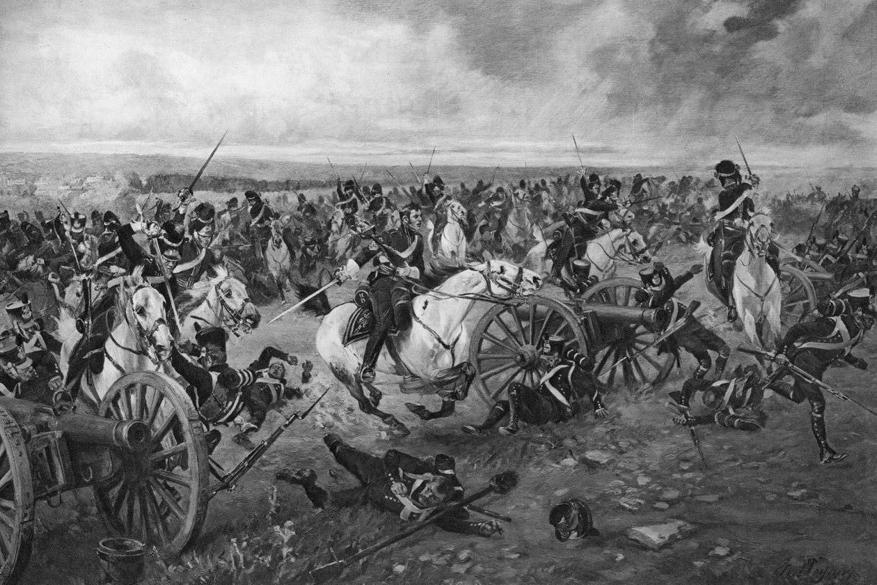 滑铁卢战役，1815年 作者 不明