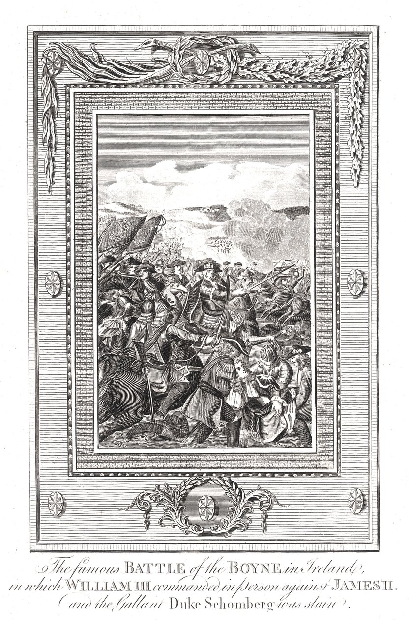 博因战役，1690年 作者 不明