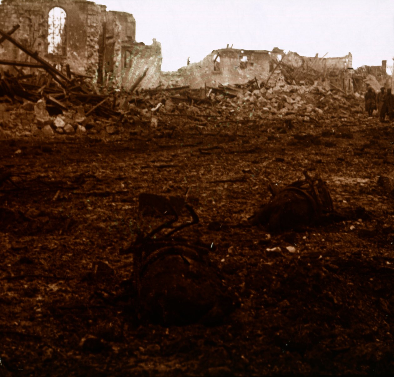 法国埃纳（Aisne）战场（Battlefield），c1914-c1918 作者 不明