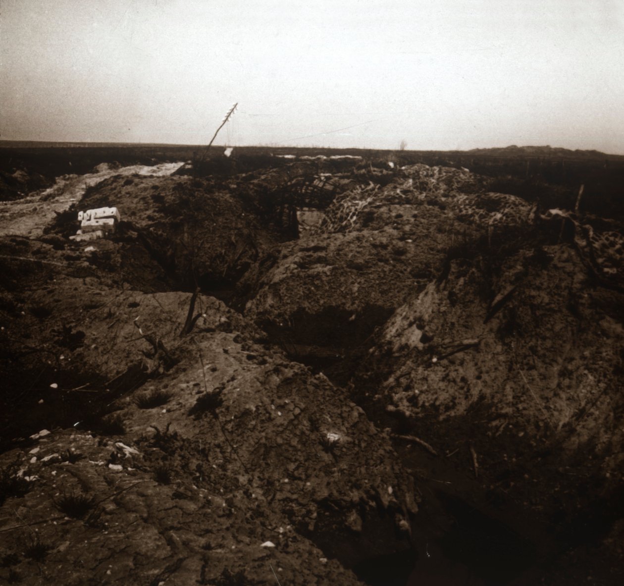 法国北部克罗讷（Craonne）战场，c1914-c1918 作者 不明