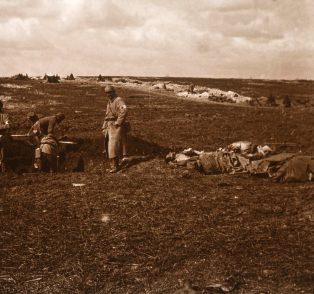法国北部利洪战场营地，c1914-c1918 作者 不明