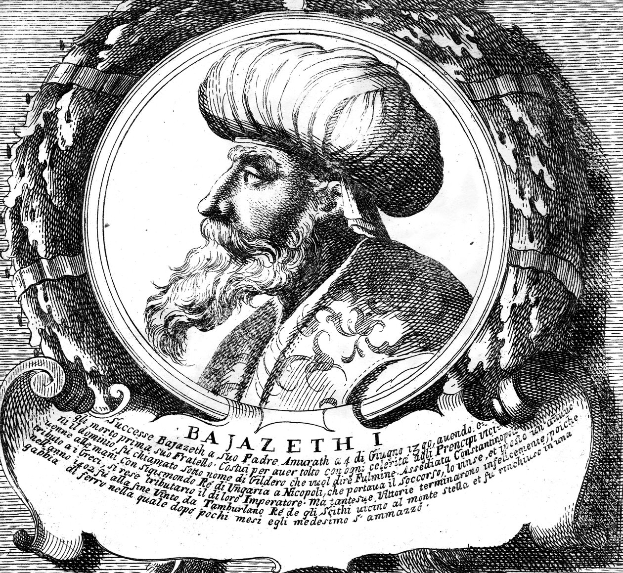 奥斯曼帝国苏丹Bayezid I 作者 不明