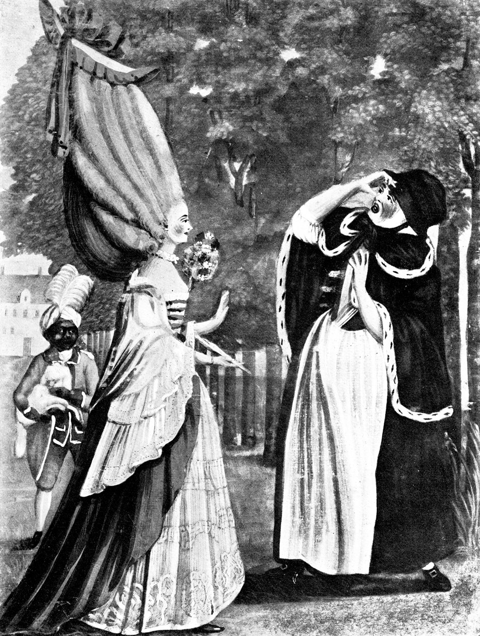亲爱的妈妈，不要惊讶，确实是你的女儿安妮，1770年 作者 不明