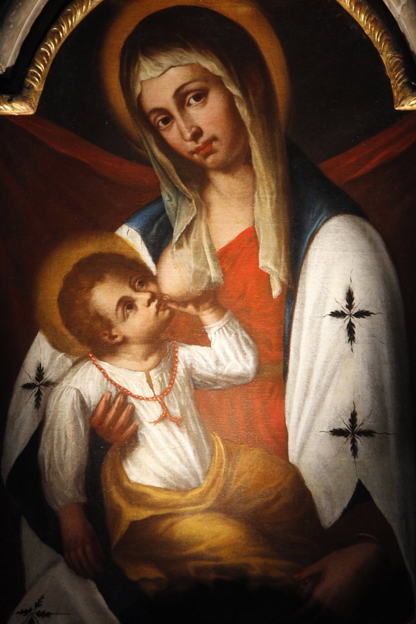 Beata Vergine delle Grazie , la Madonna di San Giuseppe by Benedetto Cottolenzo (late 16th century), Turin, Italy 作者 不明