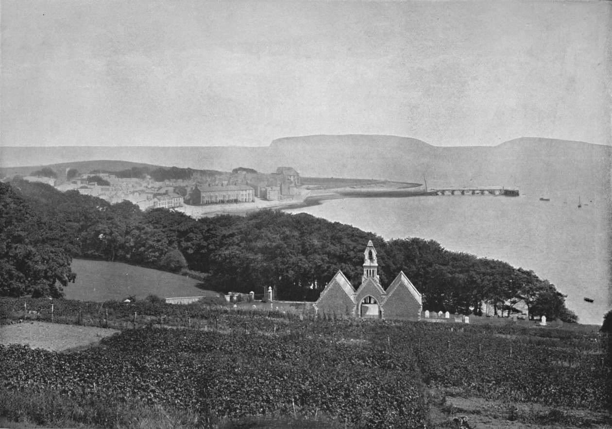 Beaumaris-展望着陆阶段，1895年 作者 不明