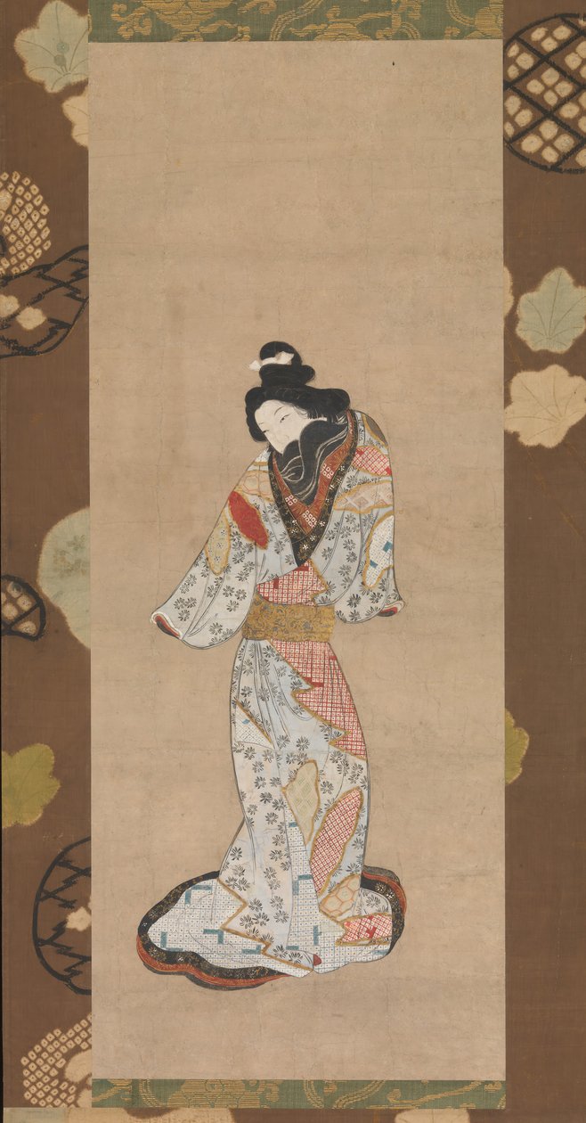 Kanbun时代的美丽，17世纪晚期。 作者 不明