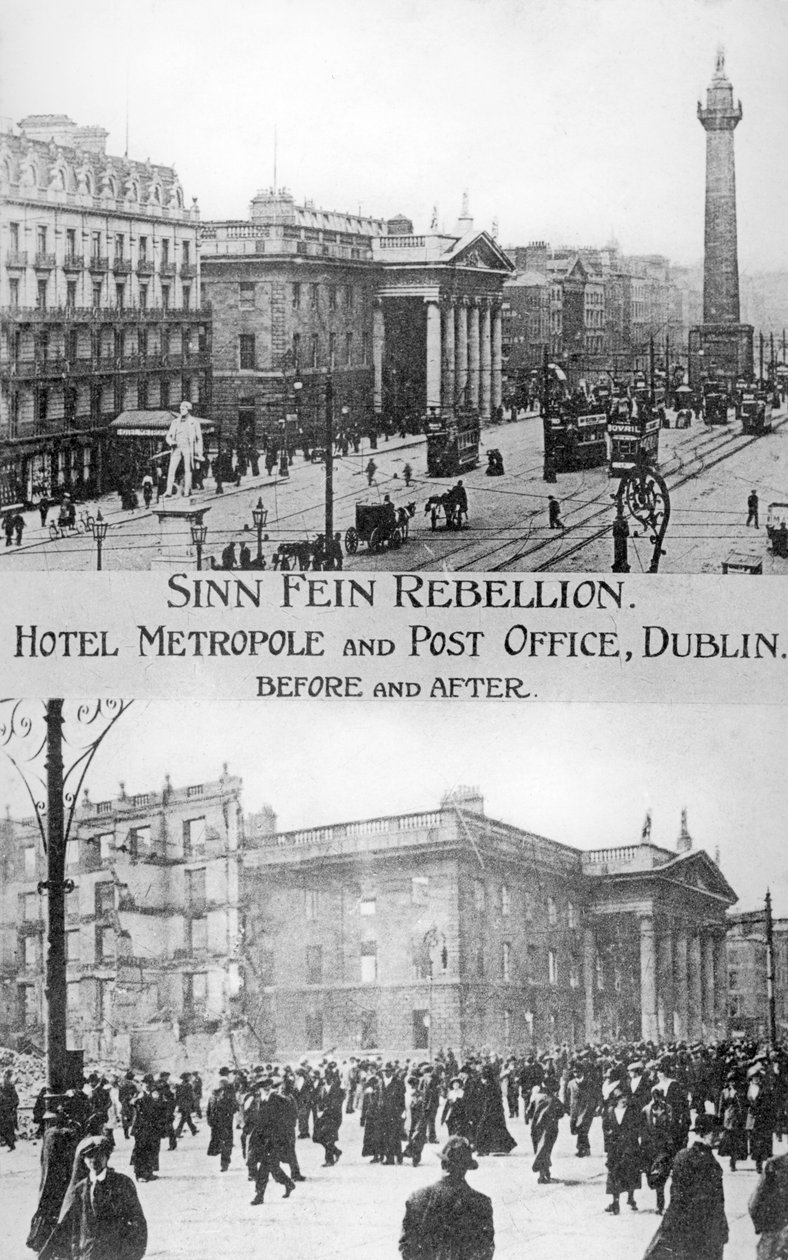 1916年5月，都柏林抗英爱尔兰起义前后 作者 不明