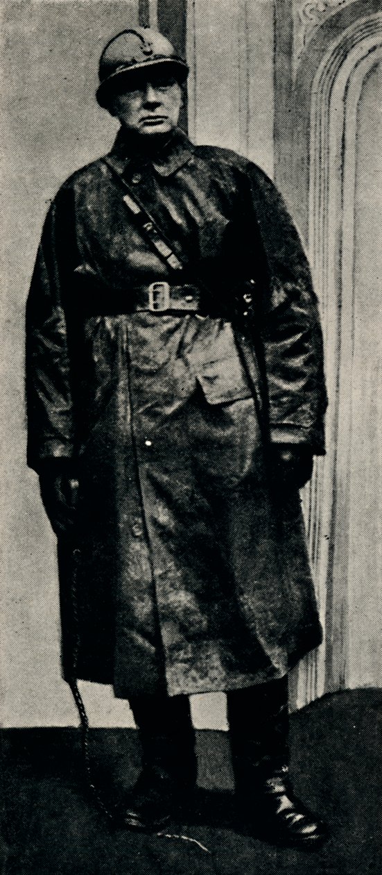 幕后，法国，1916年，1945年。 作者 不明