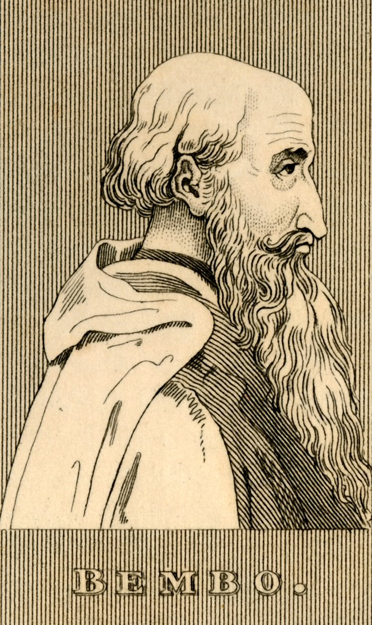 Bembo，1470-1547年，1830年。 作者 不明