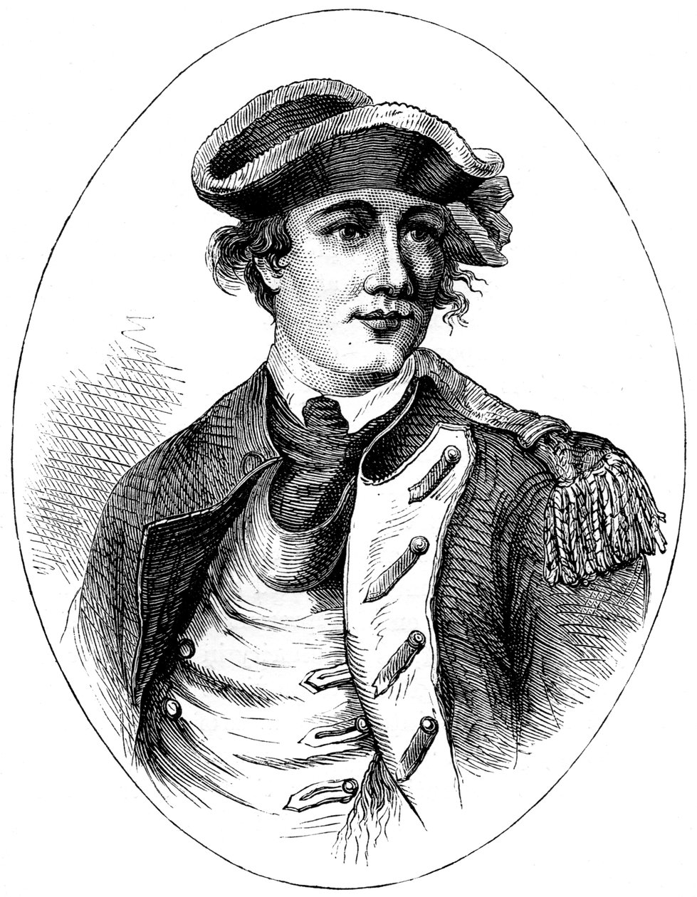 本尼迪克特·阿诺德（Benedict Arnold），美国独立战争将军，c1880 作者 不明