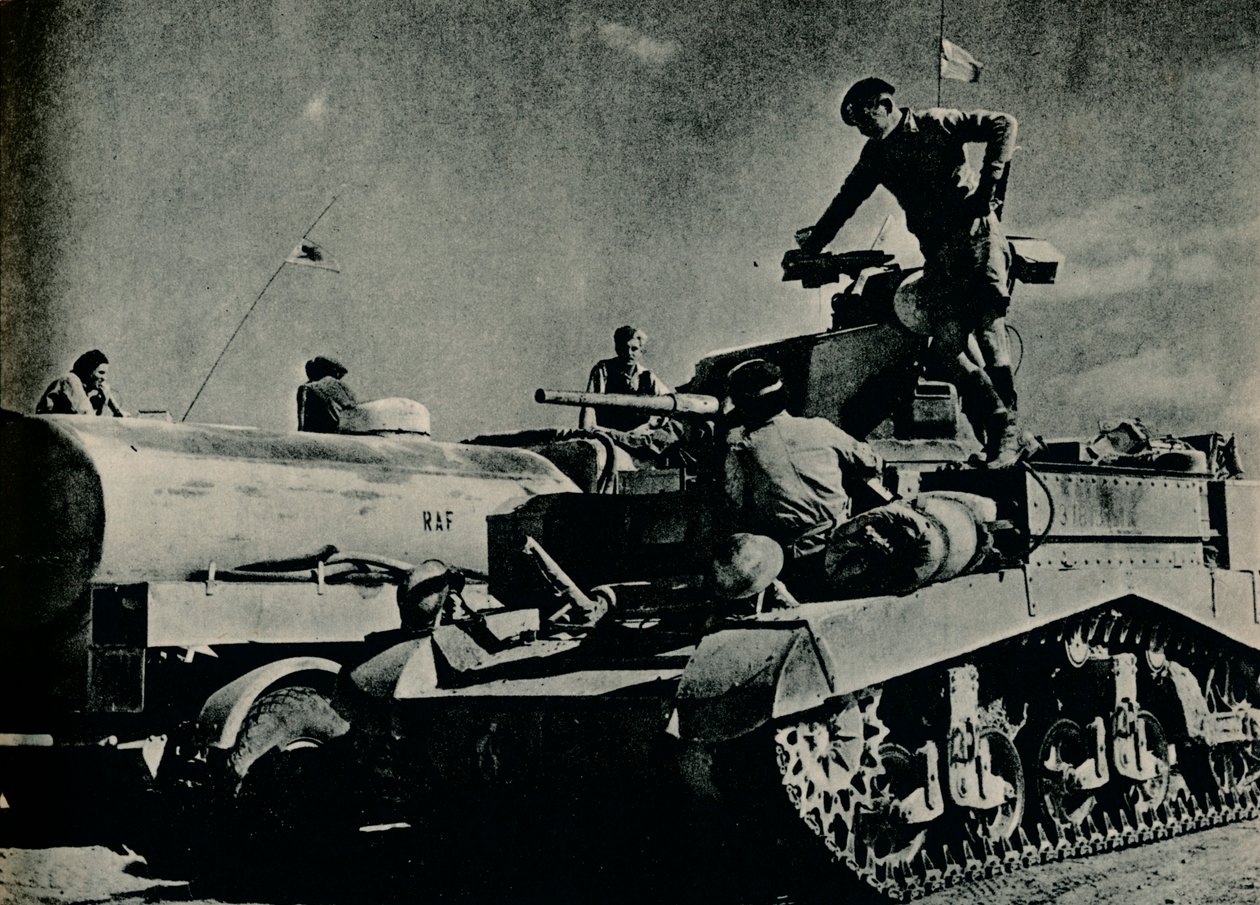 班加西前进，1942年至1944年 作者 不明