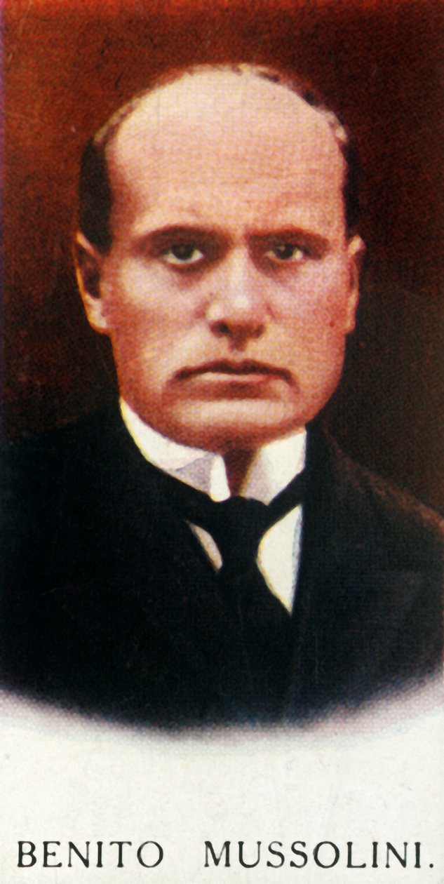 贝尼托·墨索里尼（Benito Mussolini），1927年。 作者 不明