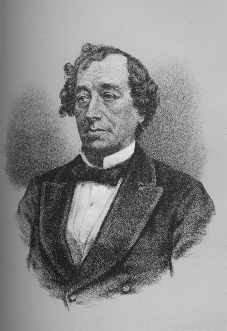 本杰明·迪斯雷利（Benjamin Disraeli），英国政治家比肯斯菲尔德伯爵，c1868年，1936年 作者 不明
