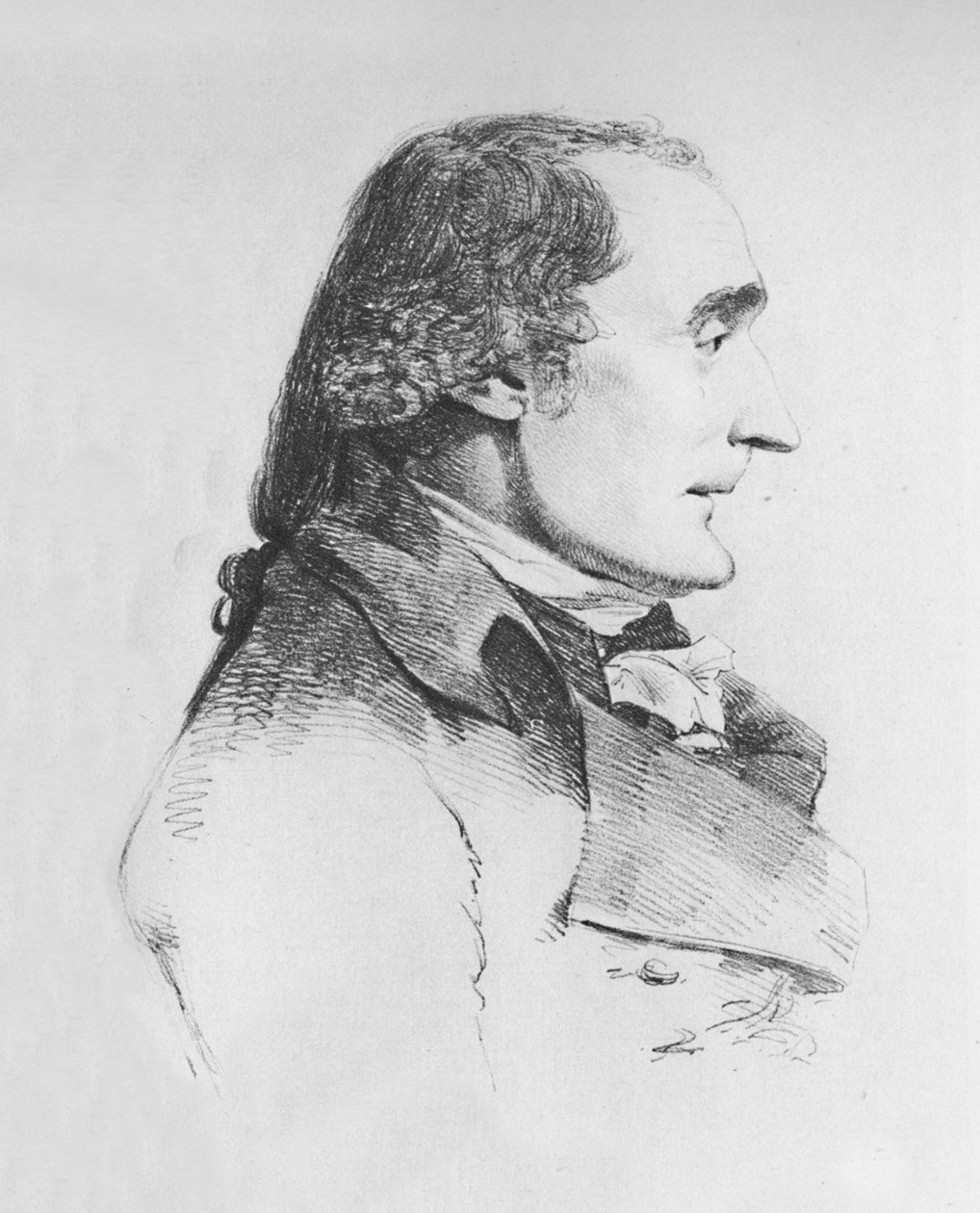 Bennet Langton b。 1737- d。 1907年，1801年 作者 不明