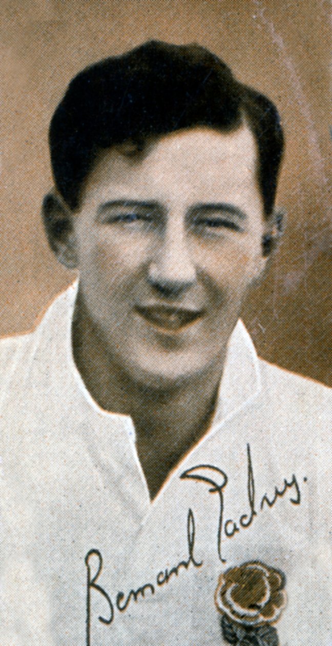 伯纳德·加德尼（Bernard Gadney）1909- 2000年，英国橄榄球联合会足球运动员，1935年 作者 不明