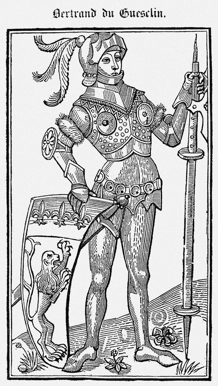 Bertrand du Guesclin选自《相公实录》 Bertrand du Guesclin，1487年 作者 不明