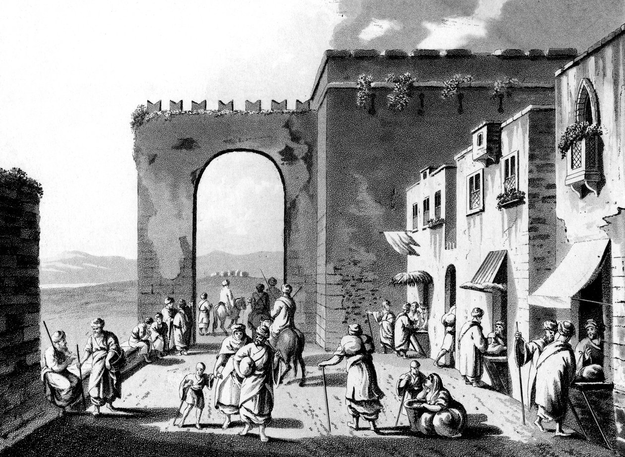 以色列伯利恒，建于一世纪，1830年 作者 不明