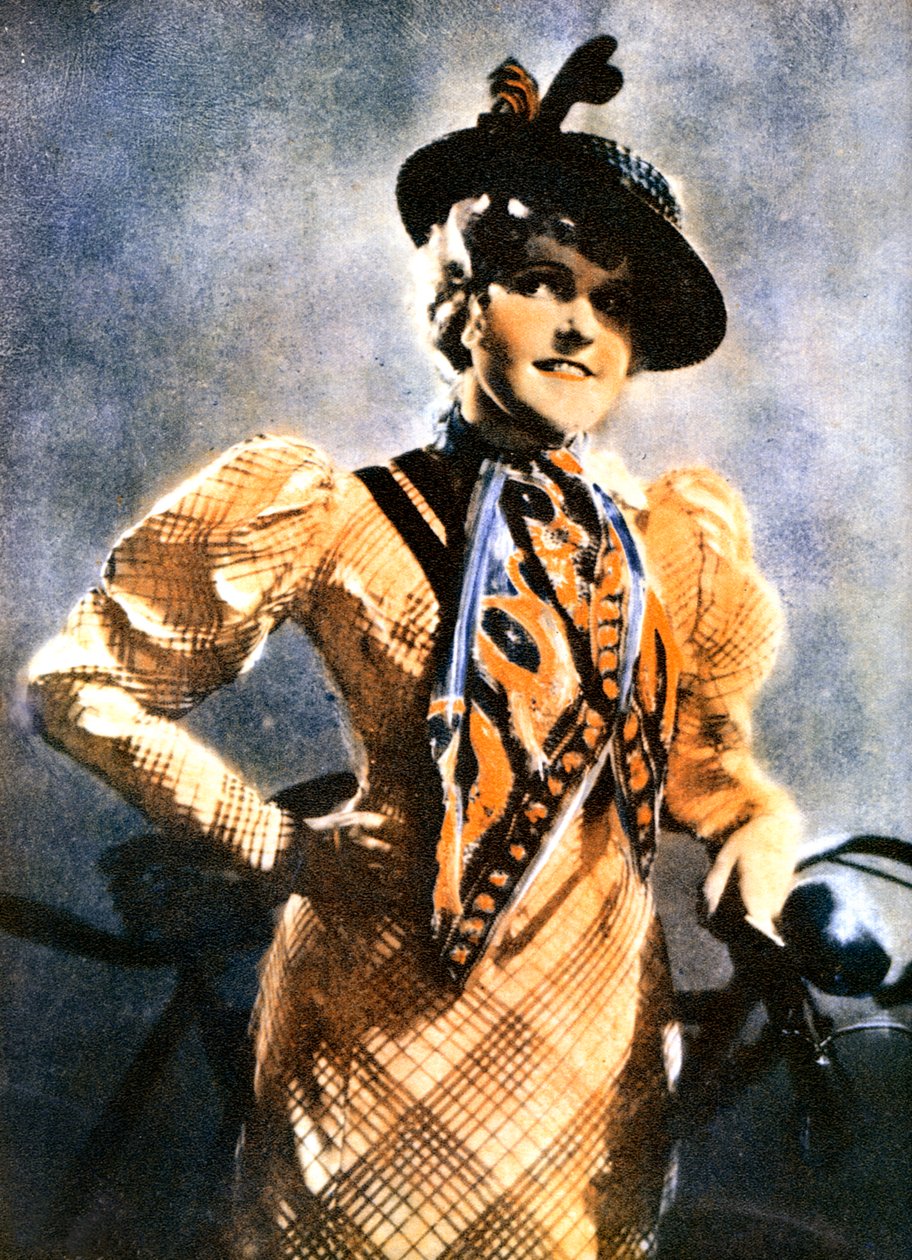 贝蒂·巴尔弗（Betty Balfour），英语无声电影女演员，1934-1935年 作者 不明