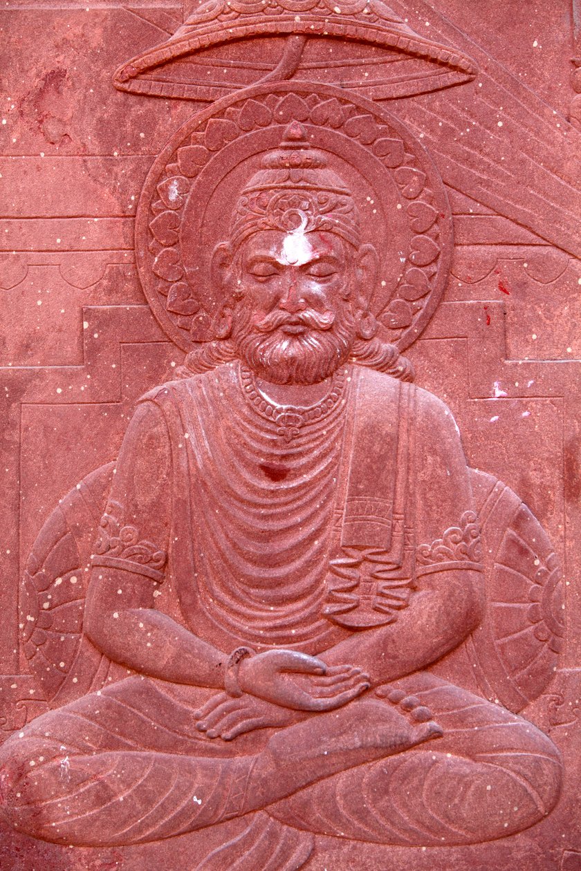 Bhagavad Gita engraved on a Hindu temple : Vrindavan Inde 作者 不明