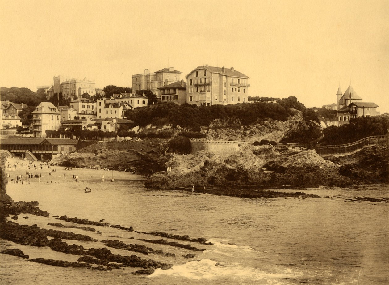 比亚里茨（Biarritz）-维埃港（Port-Vieux），建于1930年。 作者 不明