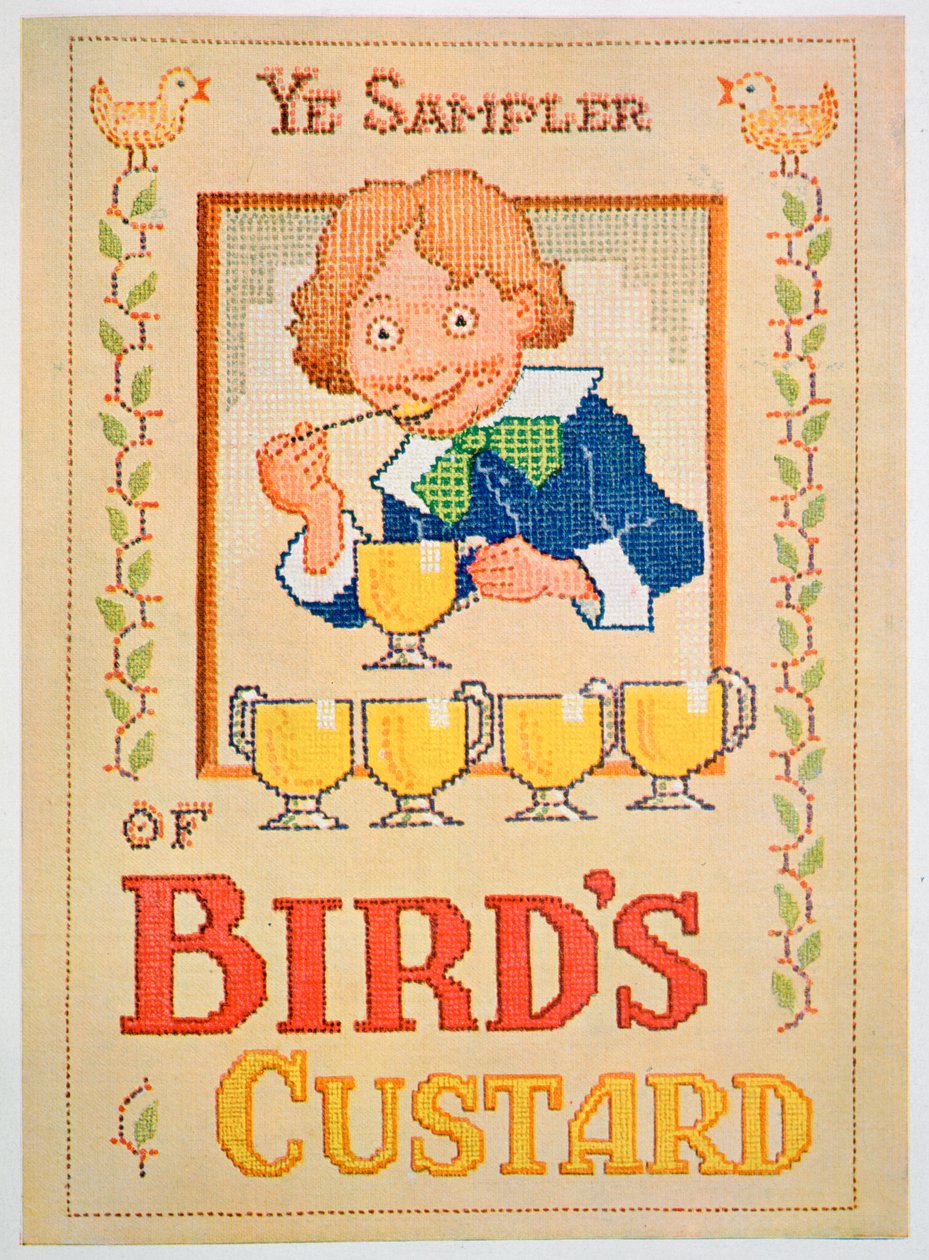 Birds Custard广告，1929年 作者 不明