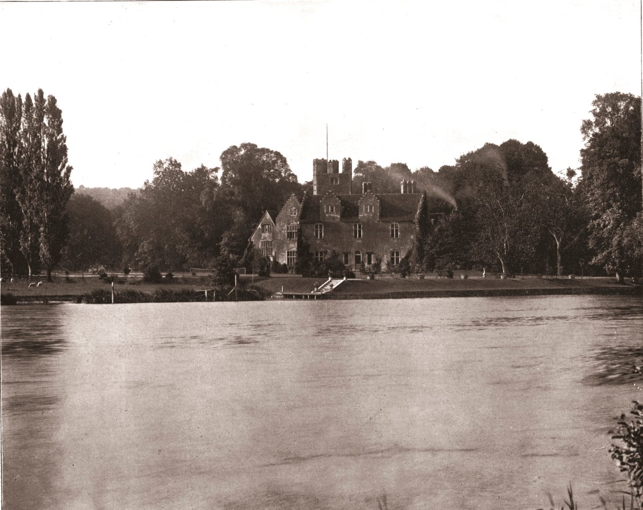 Bisham修道院，伯克郡马洛上方，1894年。 作者 不明