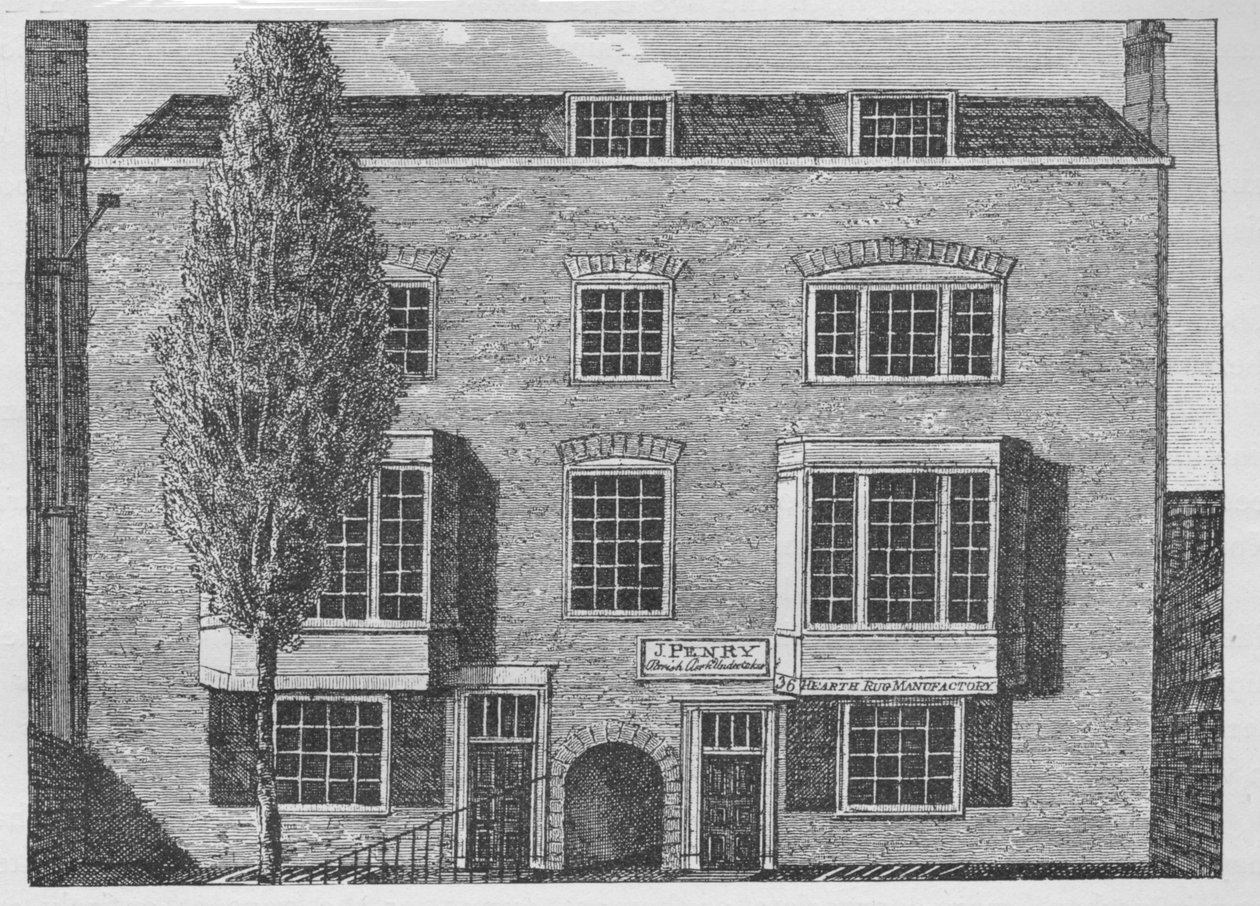 Bishop Burnets House in St Johns Square，Clerkenwell，London，c1900 1911年 作者 不明