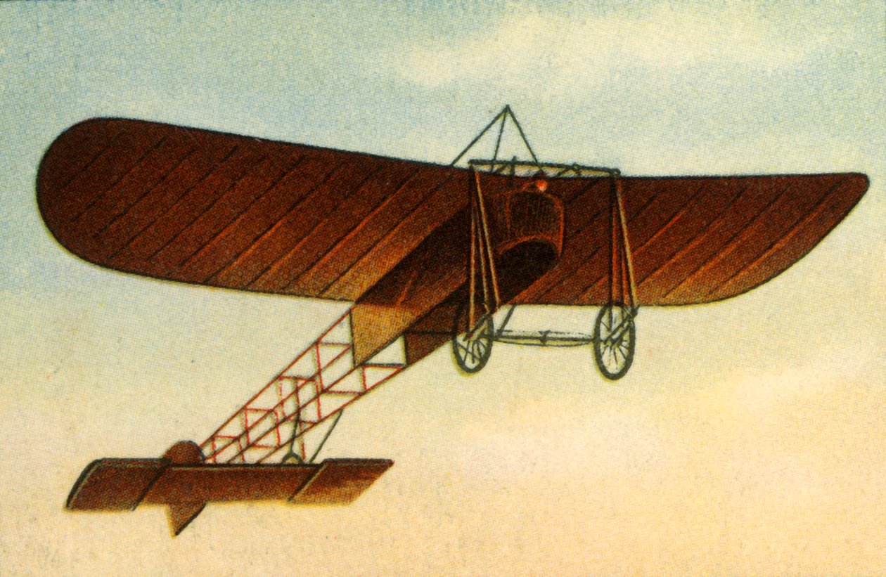 Bleriots单翼飞机，1909年，1932年。 作者 不明