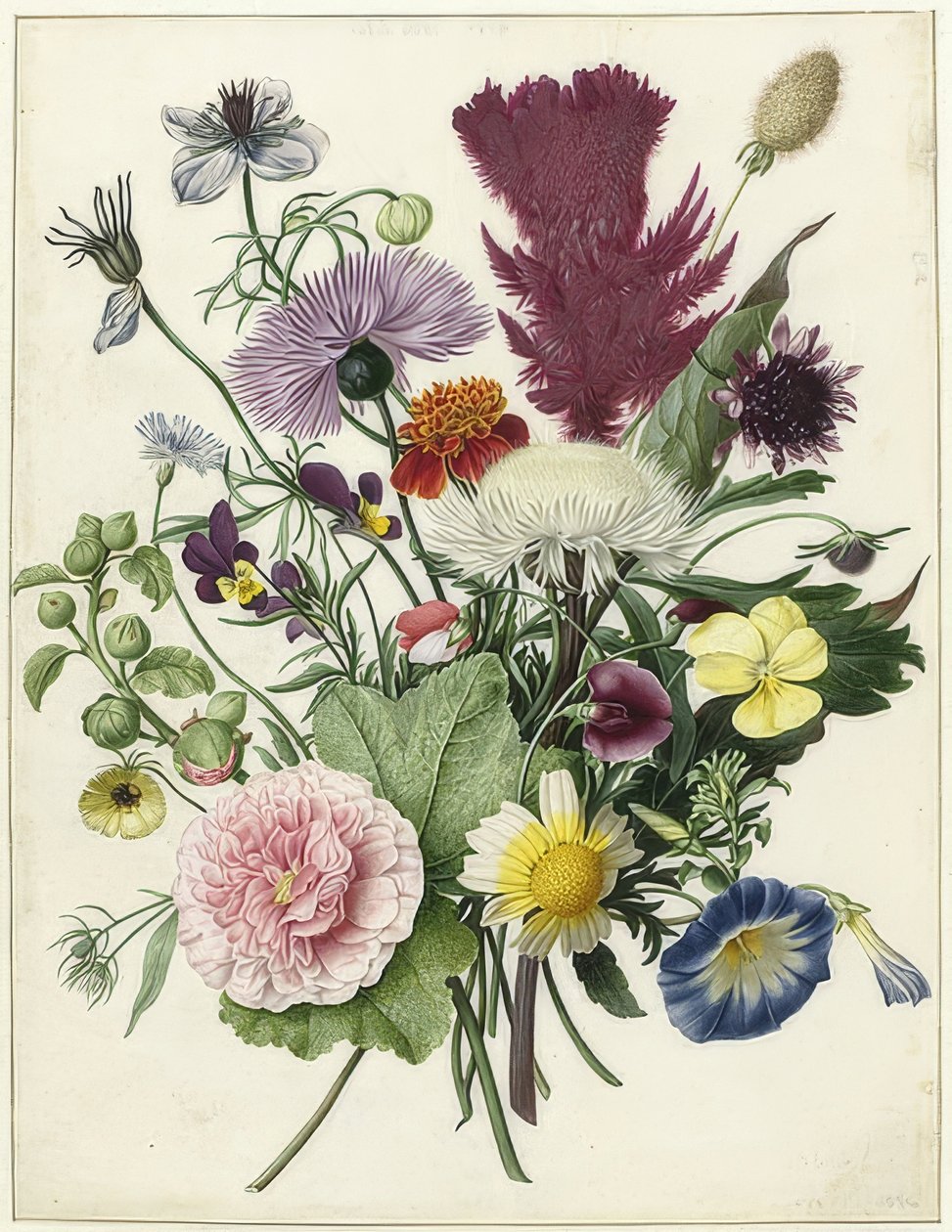 束鲜花。 1680 作者 不明