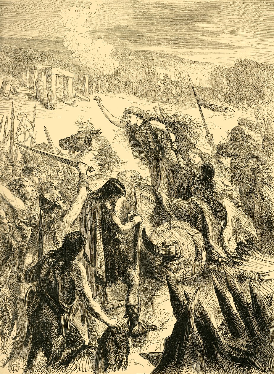 博阿迪卡（Boadicea），1873年。 作者 不明