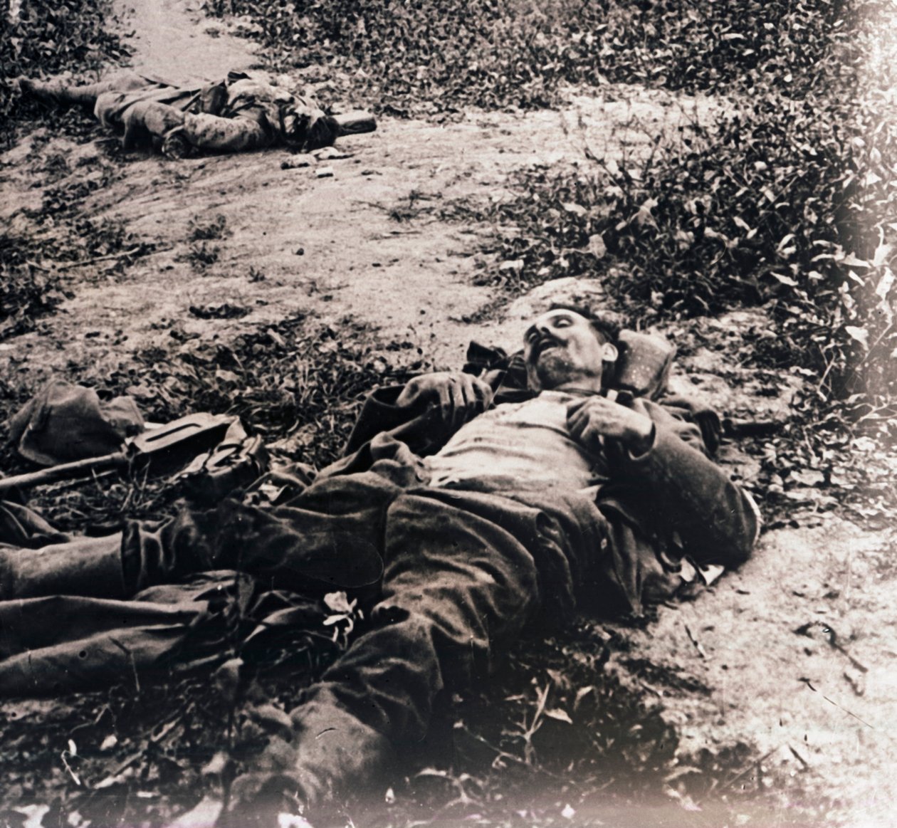 死去的士兵尸体，c1914-c1918 作者 不明