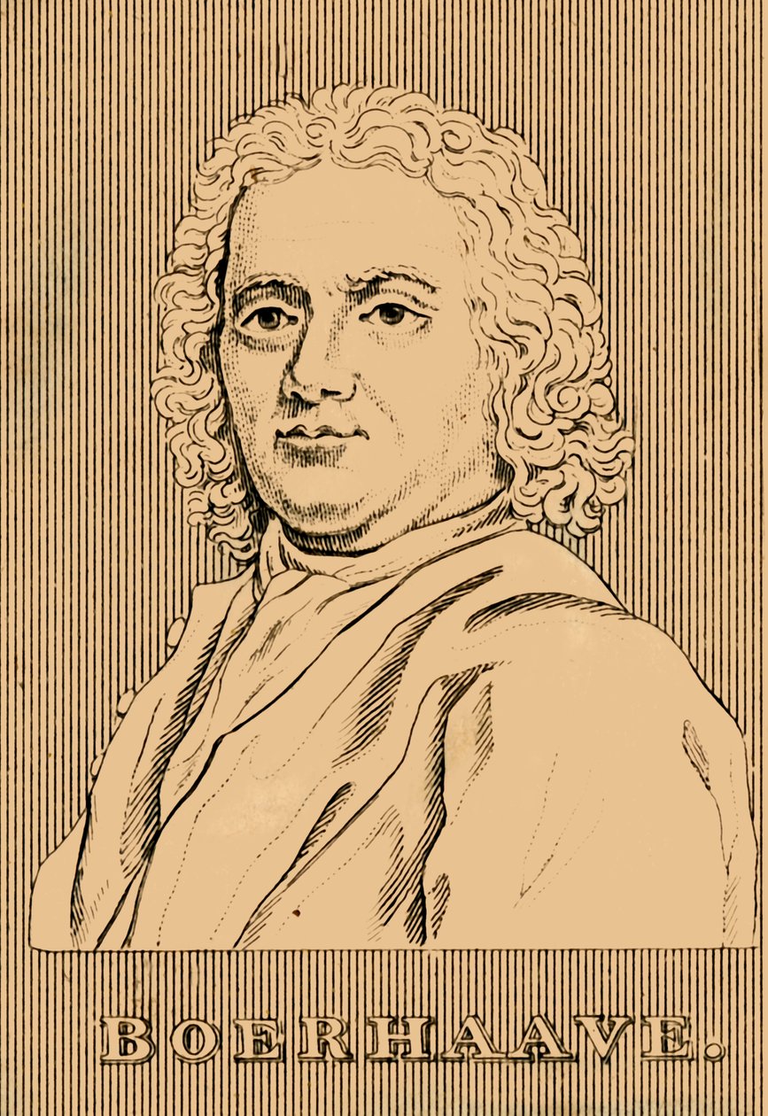 Boerhaave，1668-1738年，1830年。 作者 不明
